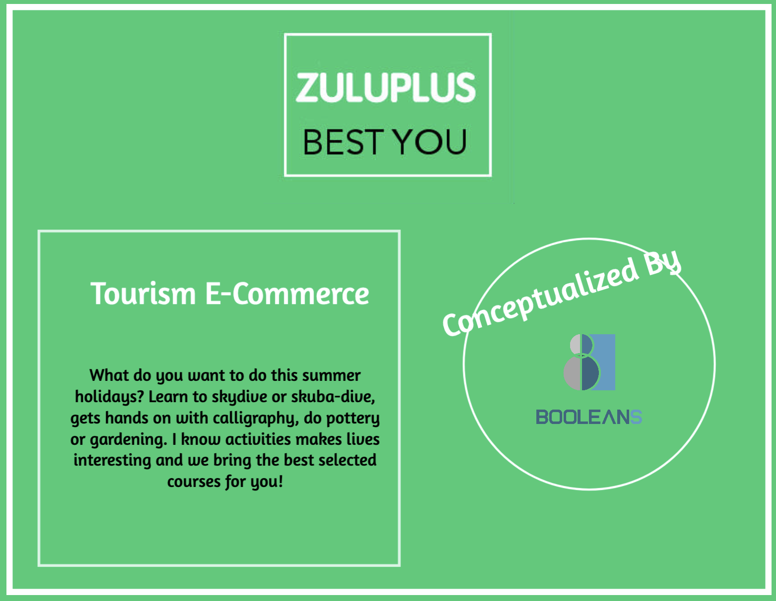 Boolean Solutions Tourism E-Commerce Platform